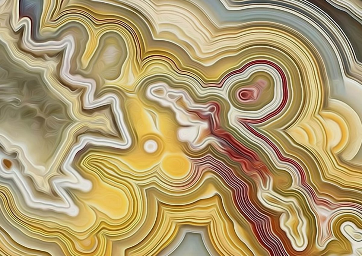 Тарелка листок из оникса