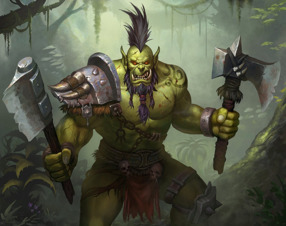 Орк wow арт