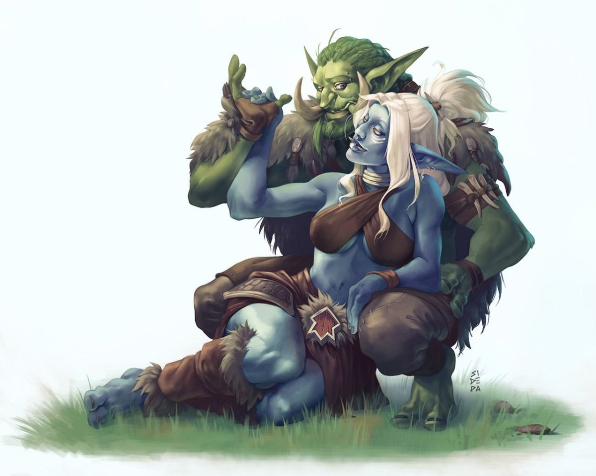 Варкрафт эльфы и орки
