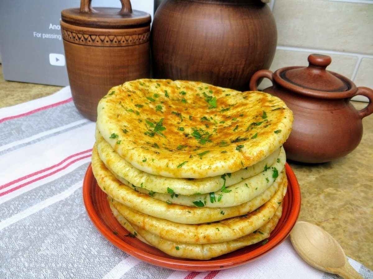 Патир нон узбекский