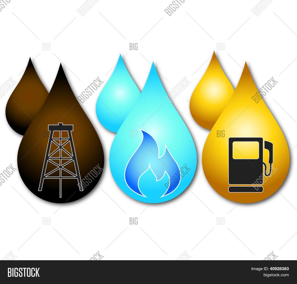 Газовая конфорка пламя