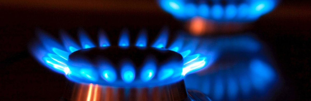 Горение природного газа