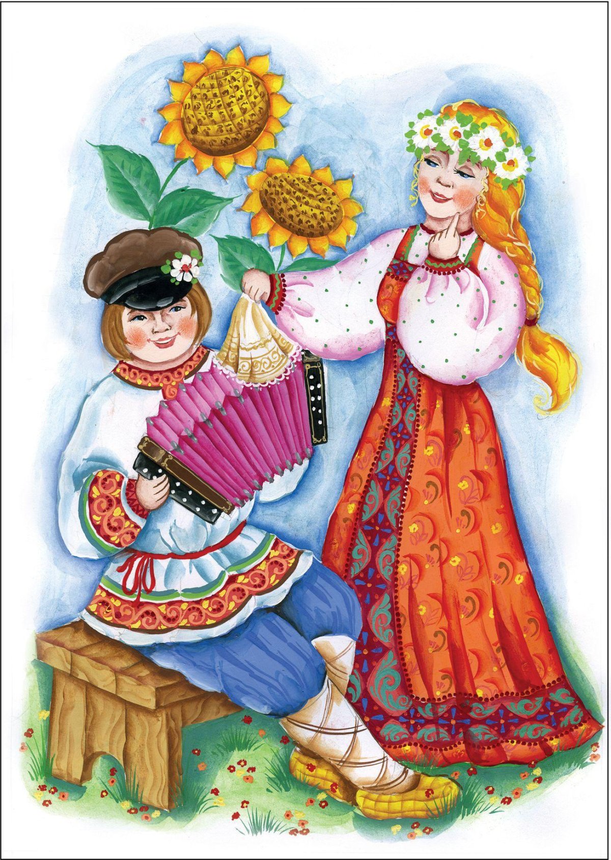 ДПИ Мезенская роспись