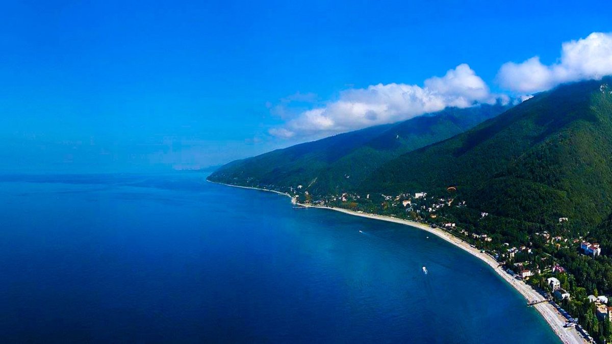 Абхазия Гагры море