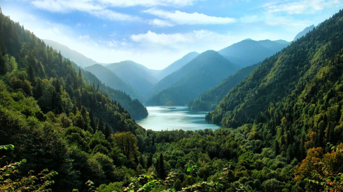 Абхазия панорама