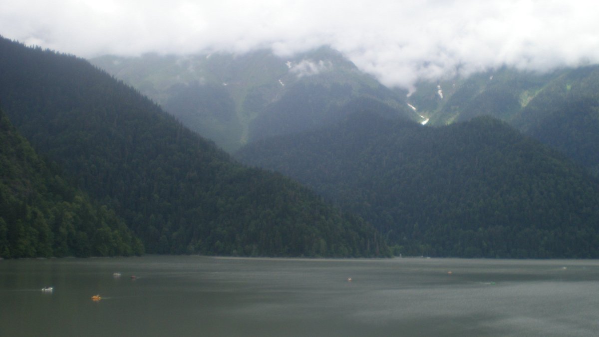 Озеро Рица Абхазия