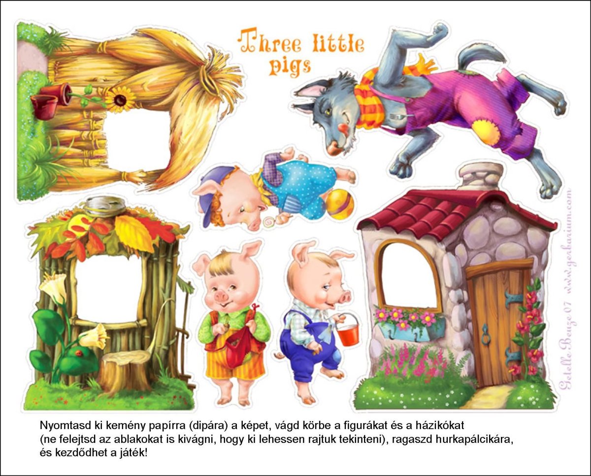 Домики поросят