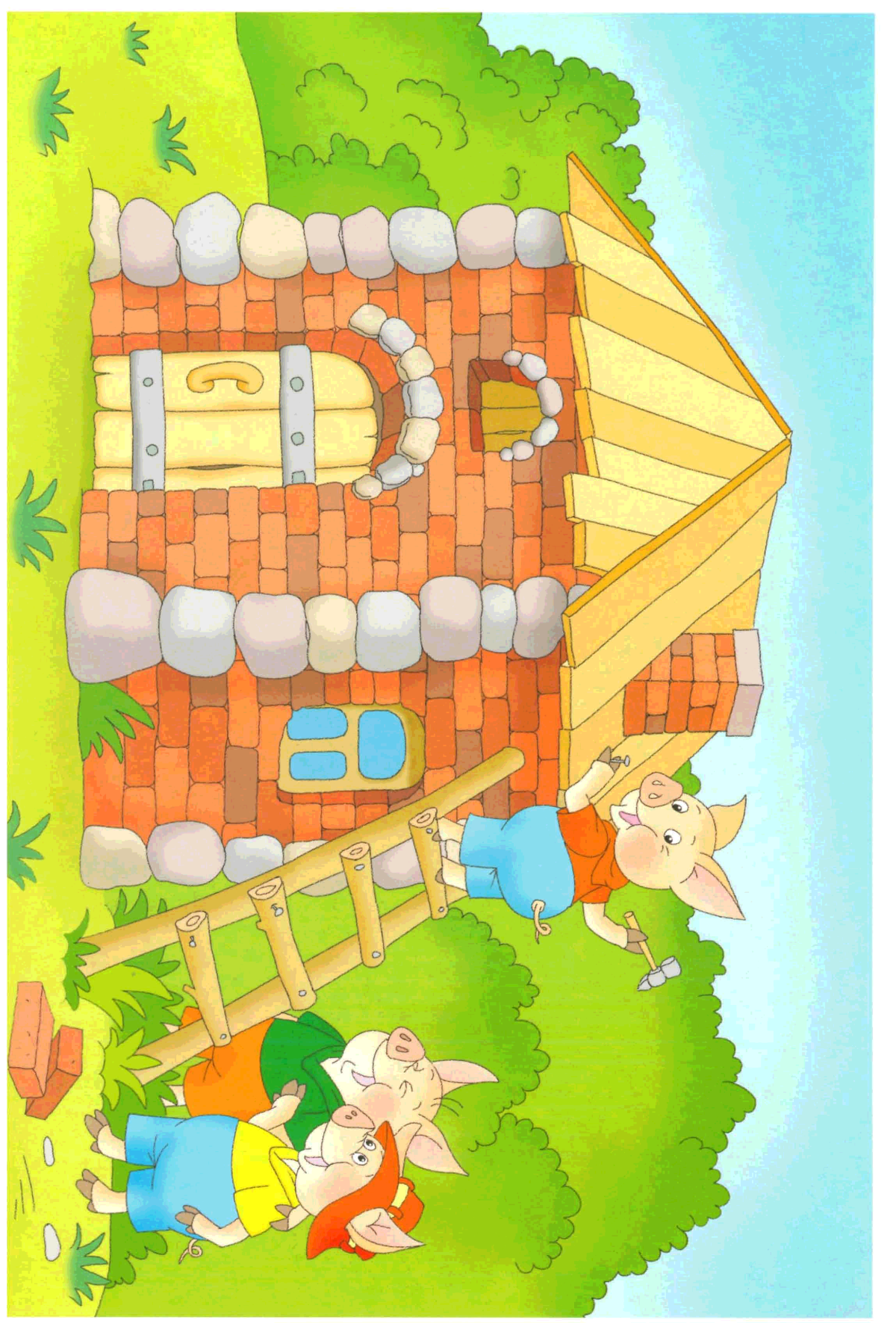 Домики поросят для детей