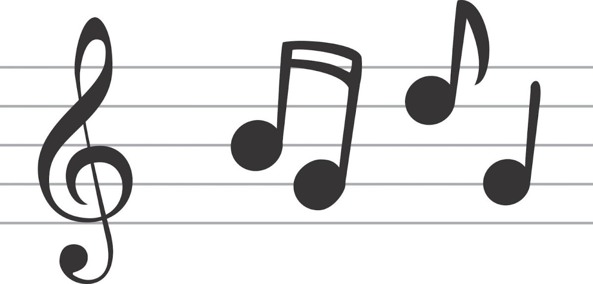 Ноты рисунок для детей