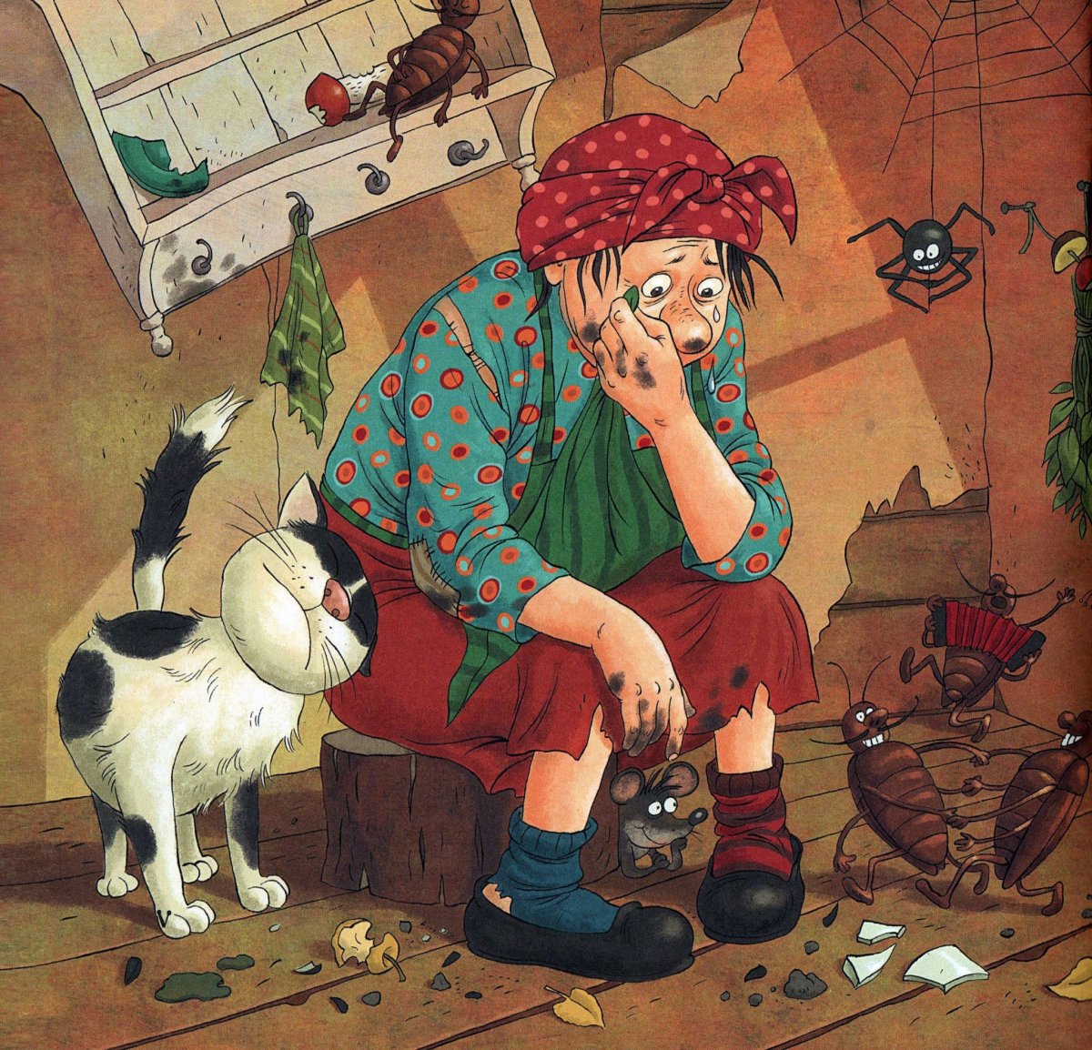 Бабушка с пирожками