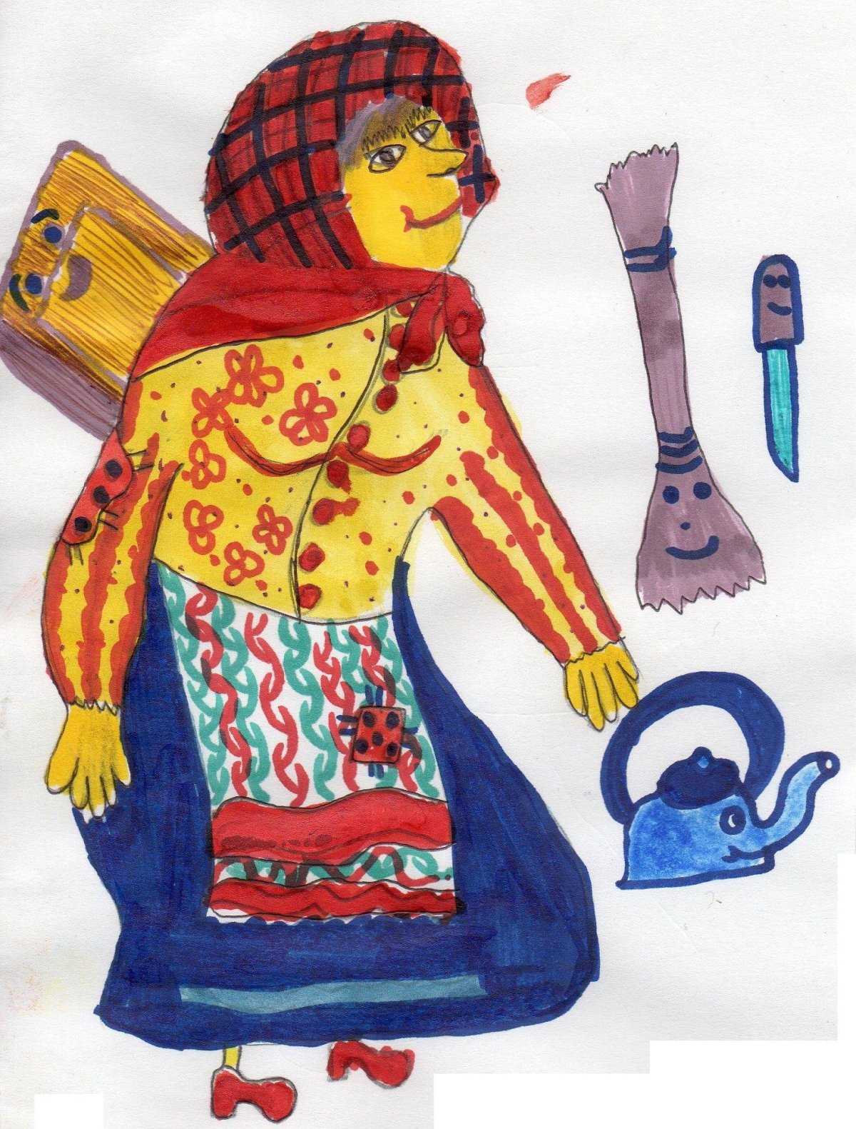 Стих корней Чуковский Федорино горе