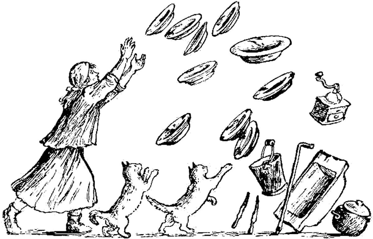 Бабушка и внук