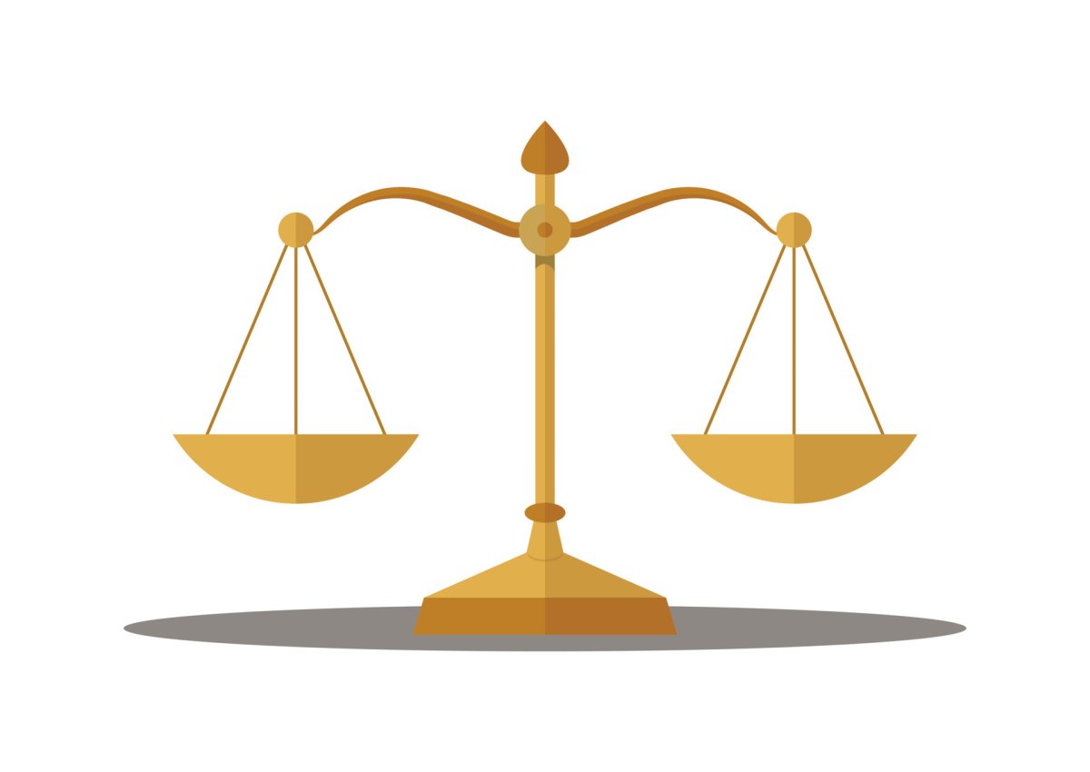 Чаши весов. С большим перевесом