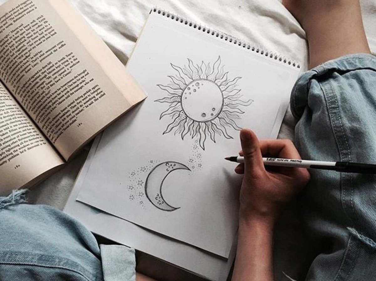 Эстетичные идеи для рисования