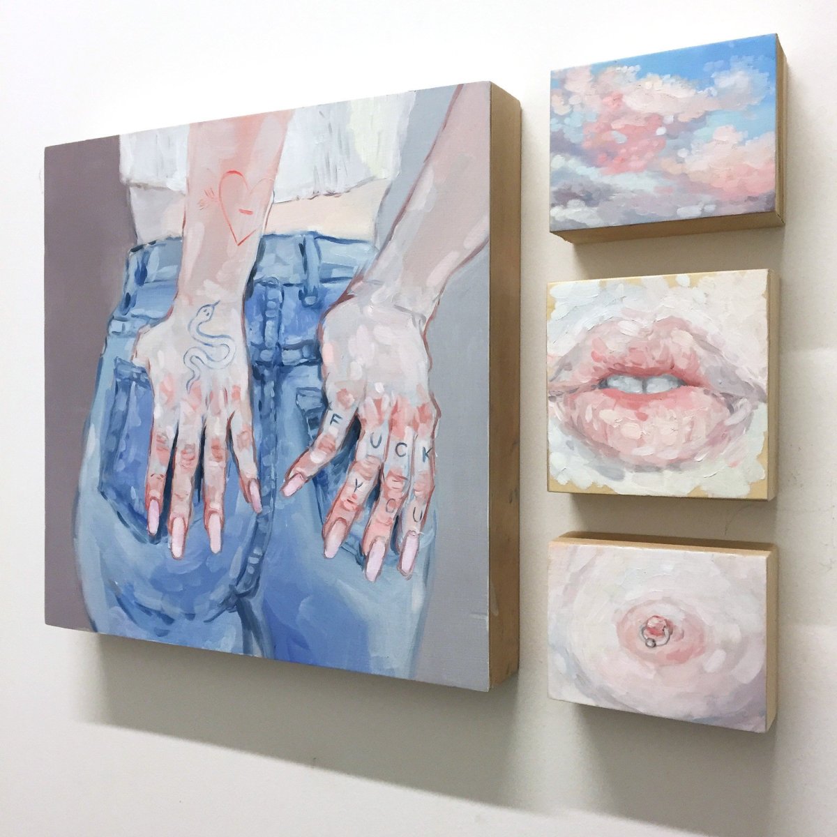 Рисование на холсте Эстетика