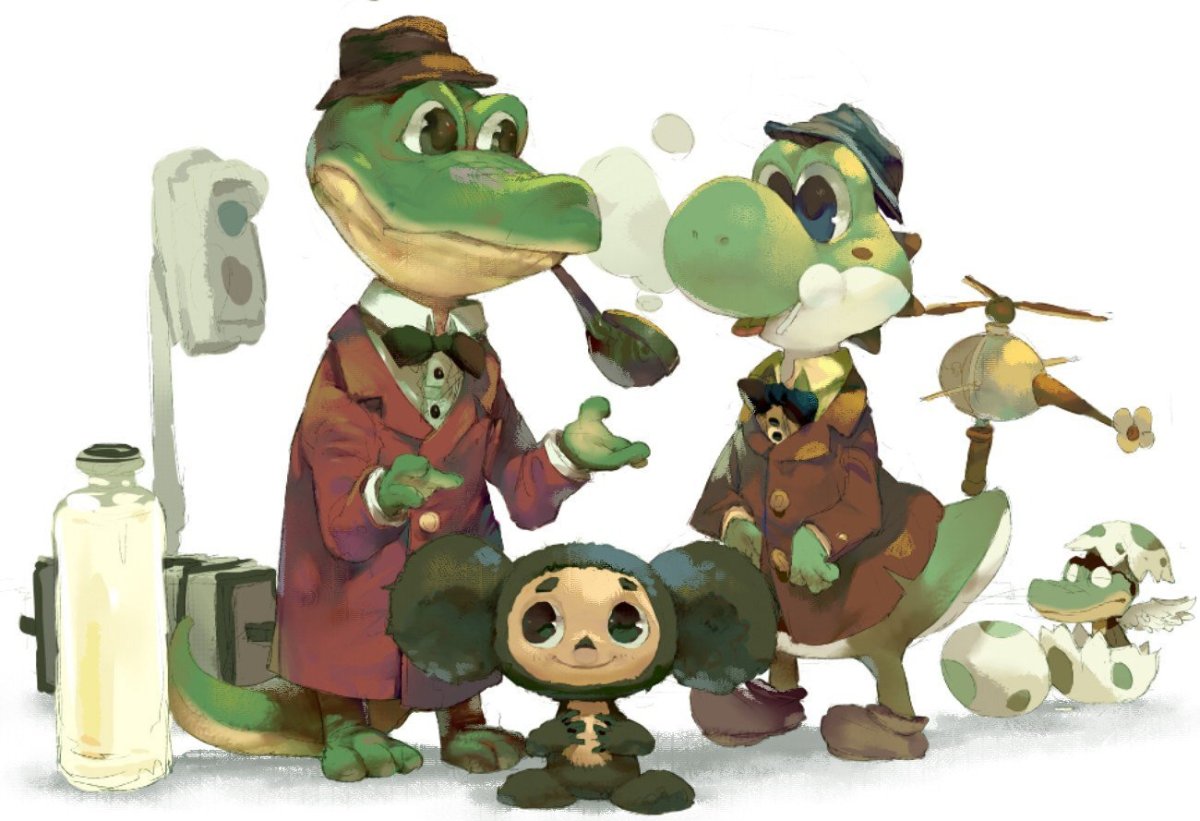 Чебурашка арты