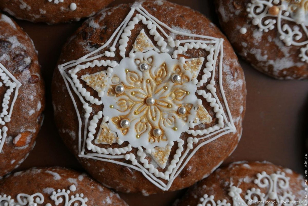 Пряники сырцовые имбирные