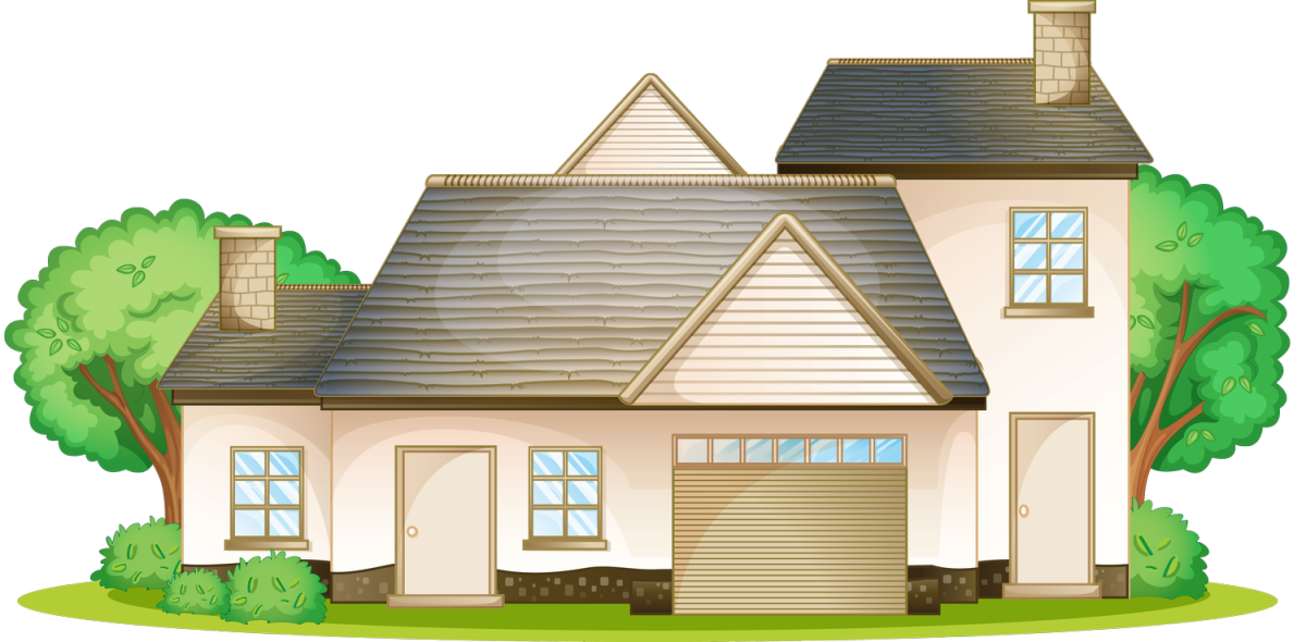 Домик мультяшная