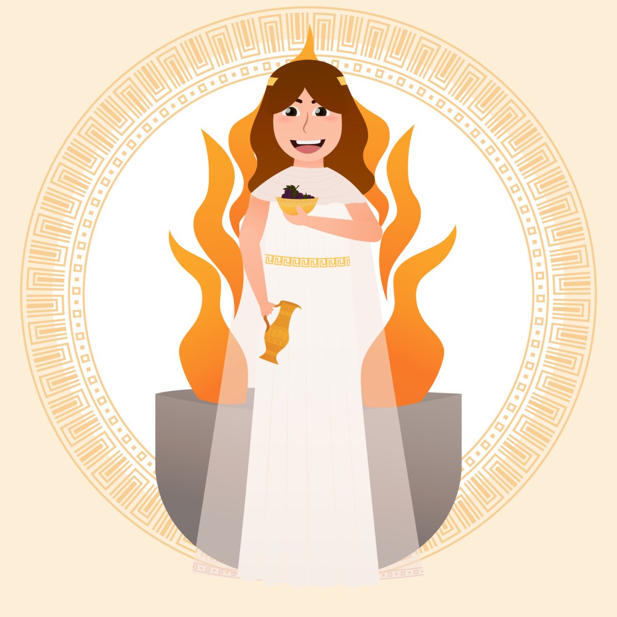 Гестия Греческая богиня