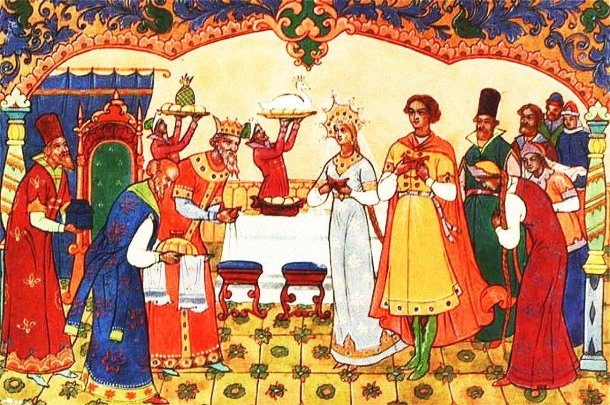 Александр Михайлович Куркин сказка о царе Салтане