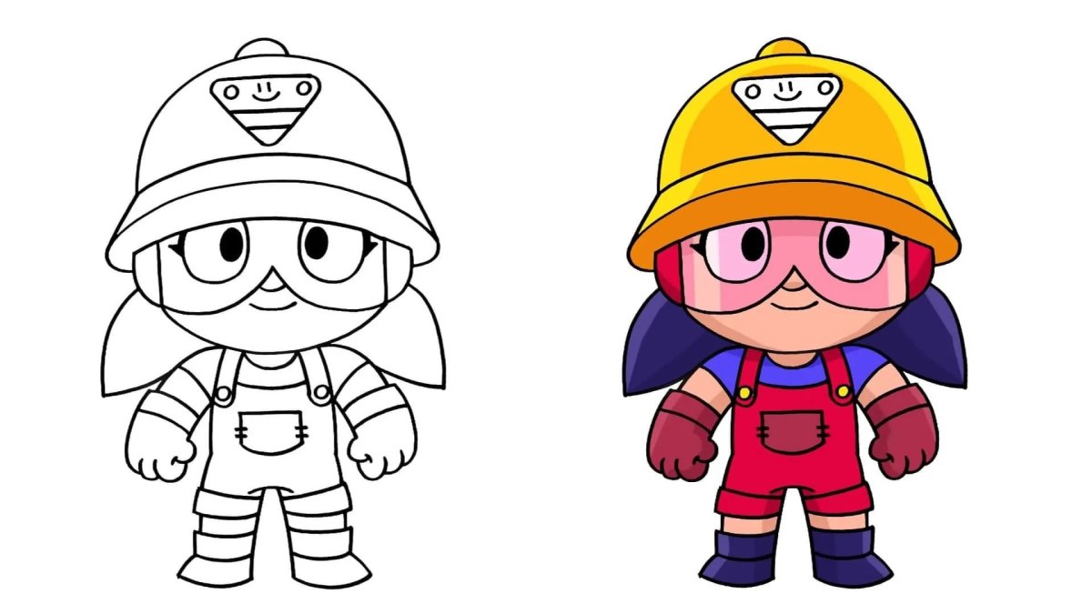 Раскраски Браво старс Джеки