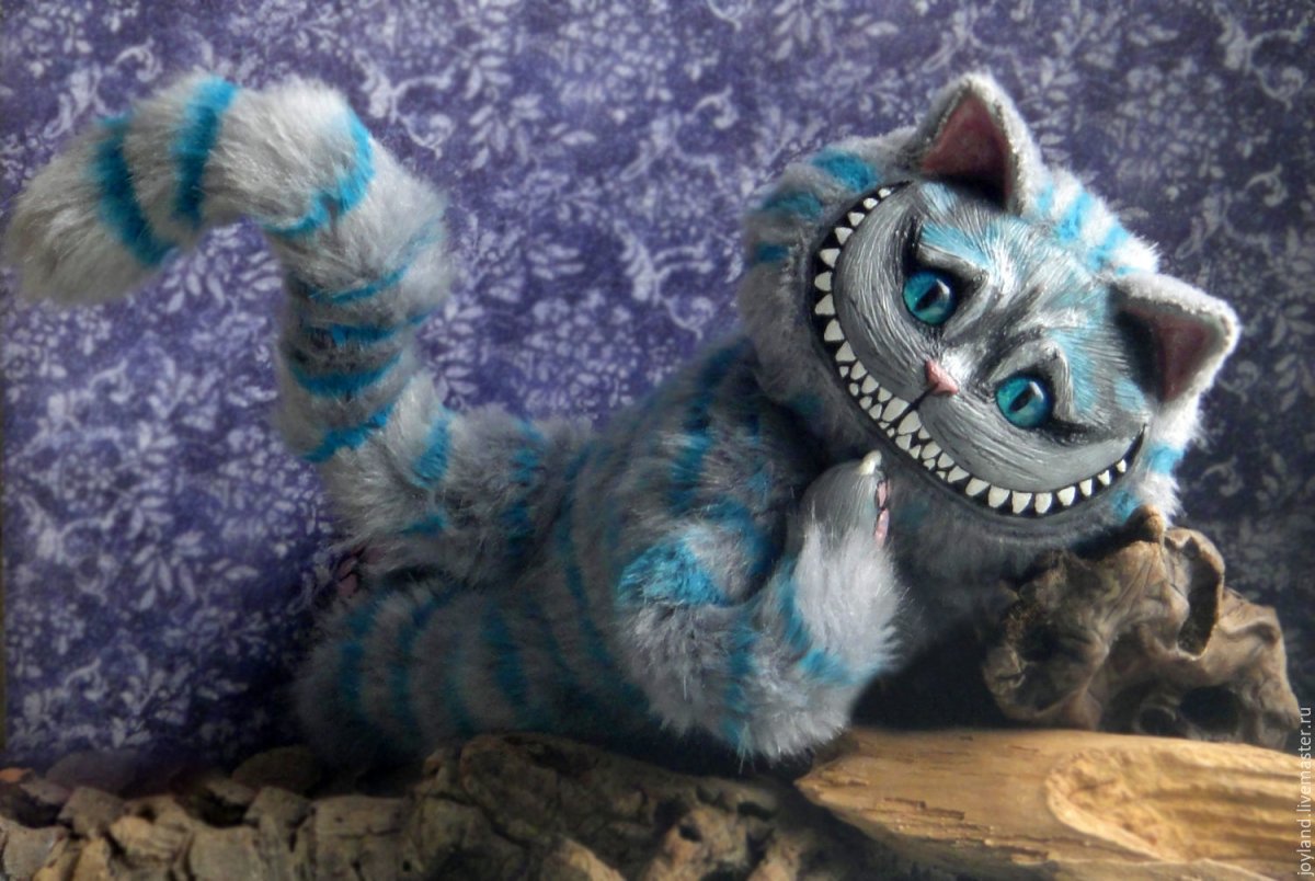 Чеширский кот папье маше