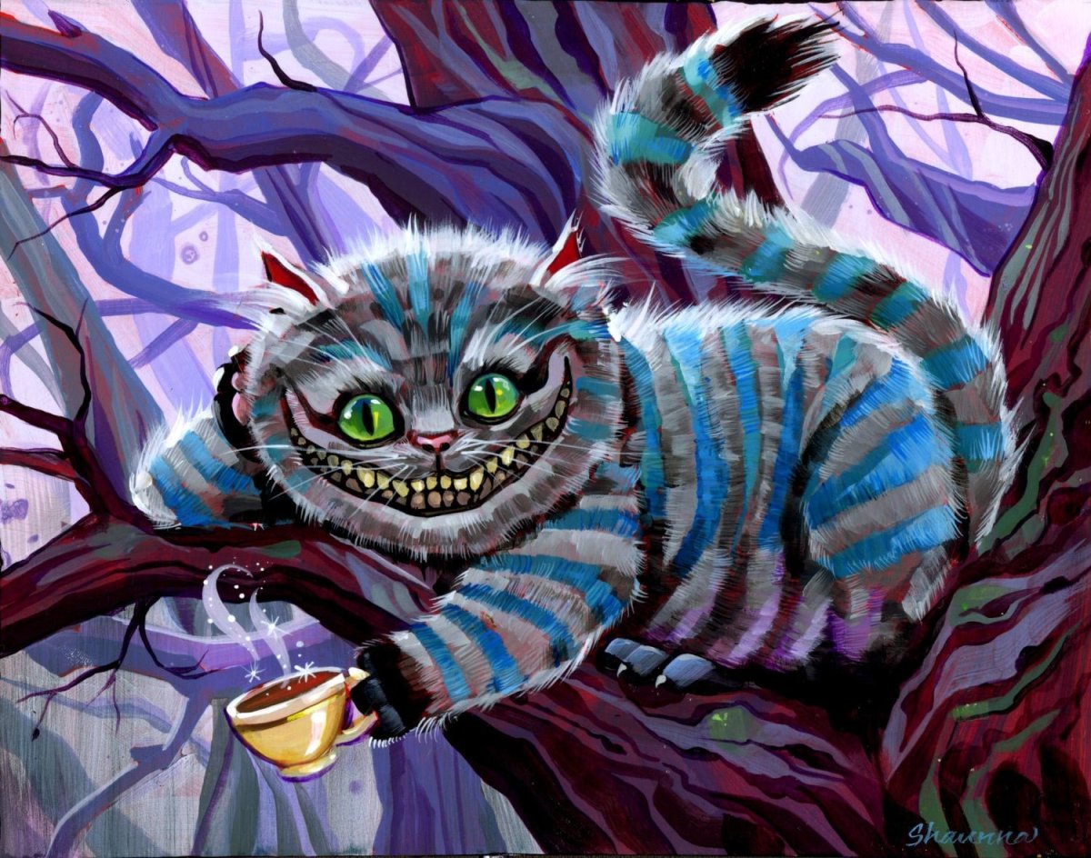 Алиса в стране чудес Чеширский кот