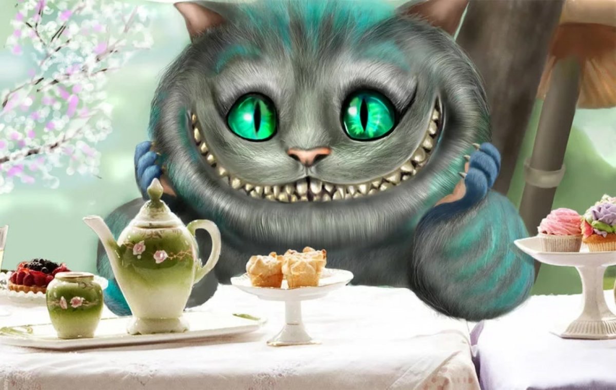 Чеширский кот из Алисы в стране чудес