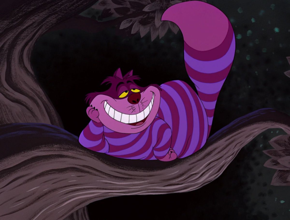 Чеширский кот вектор