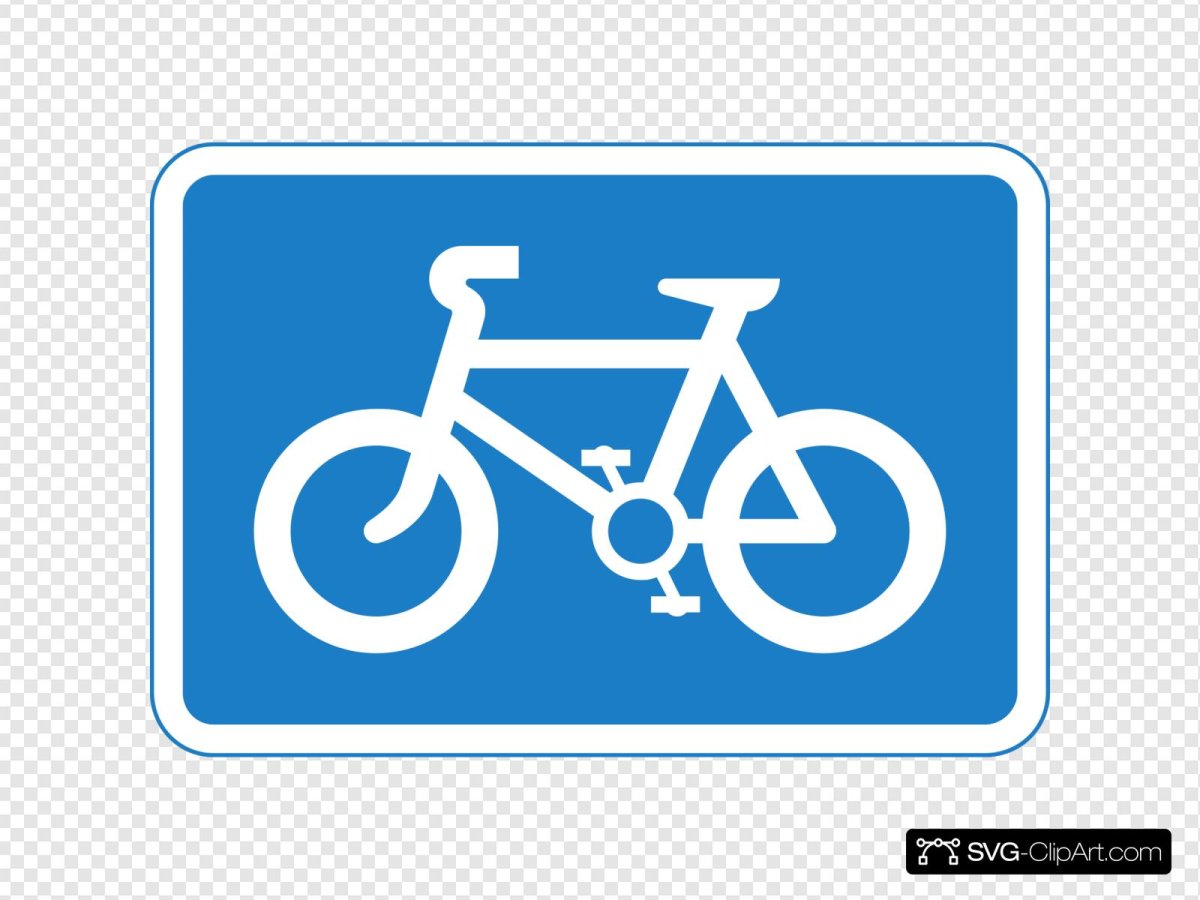 Знак велосипед