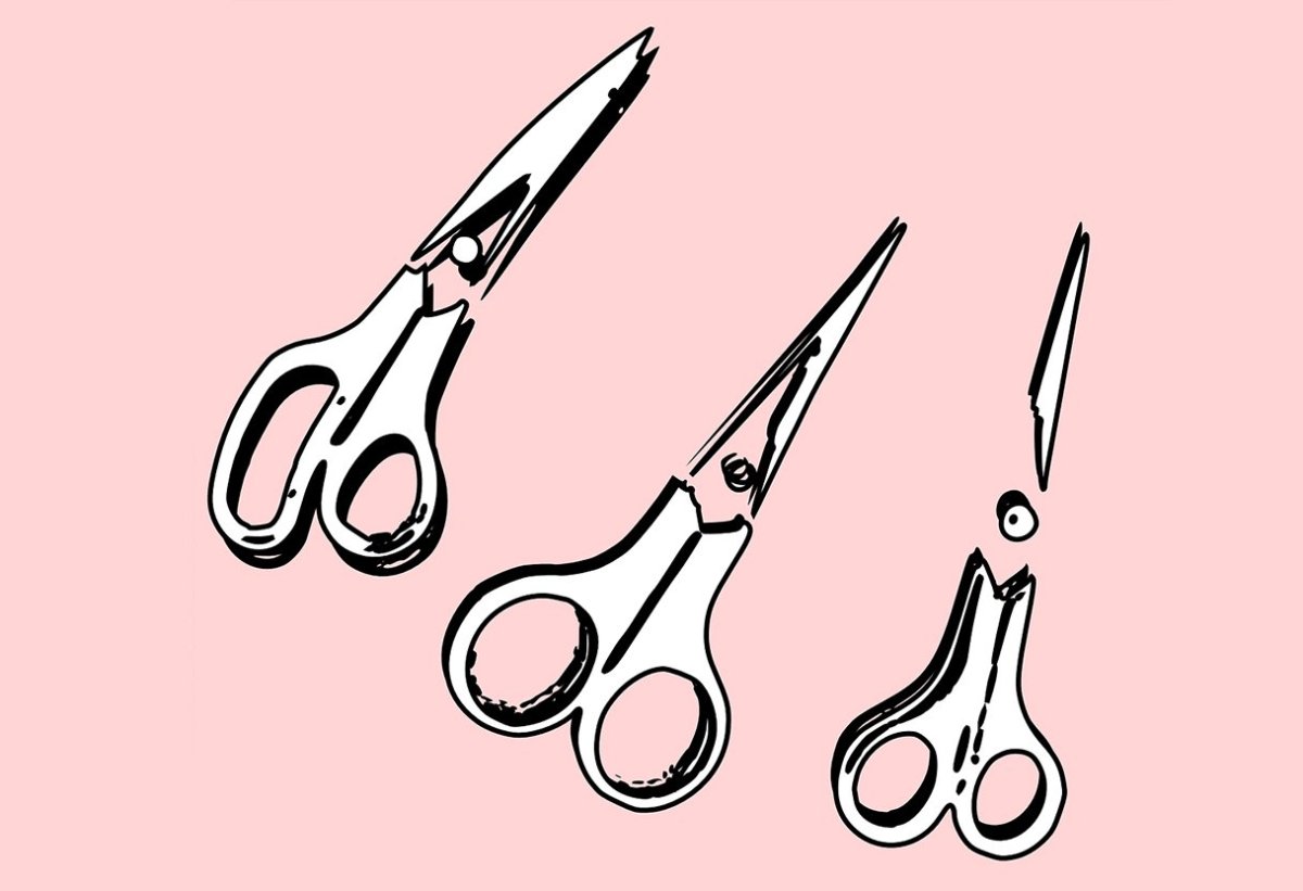 Сломанные ножницы