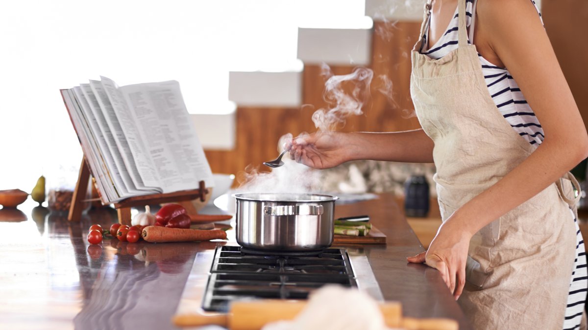 Кухня готовка без людей