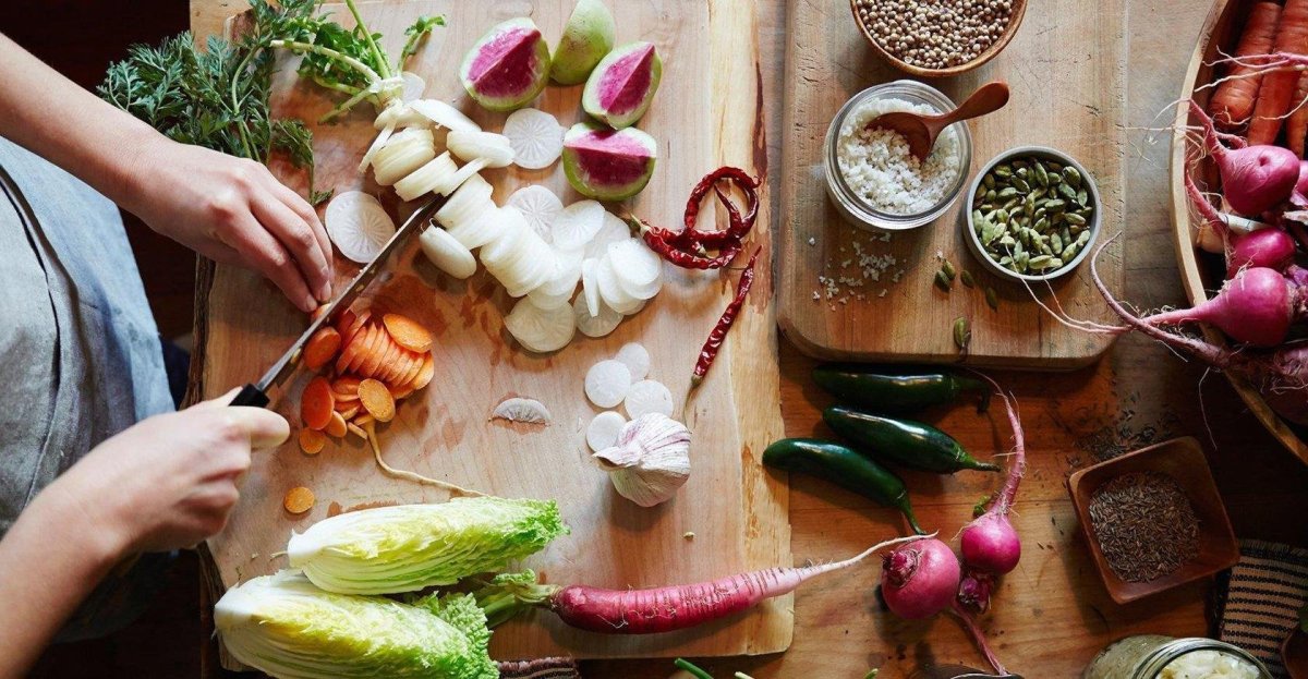 Готовка еды Эстетика