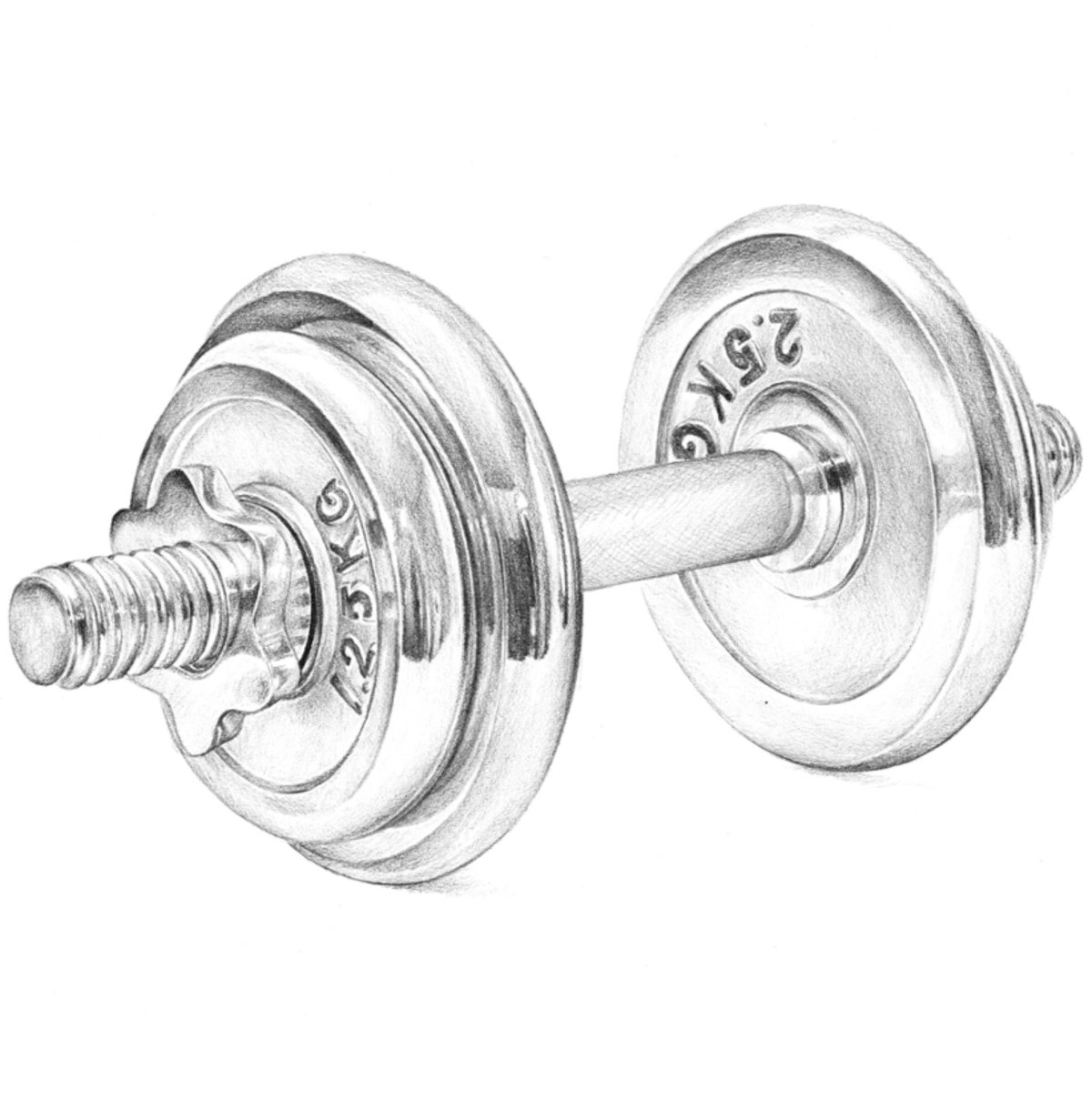 Тату гантели