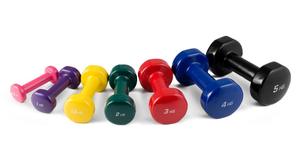 Гантели карандашом