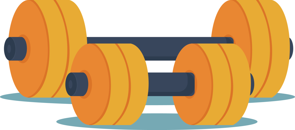 Штанга нарисованная