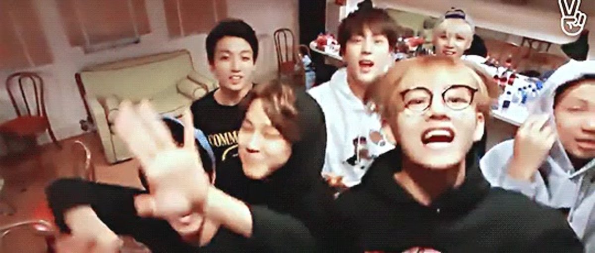 BTS забавные гифки