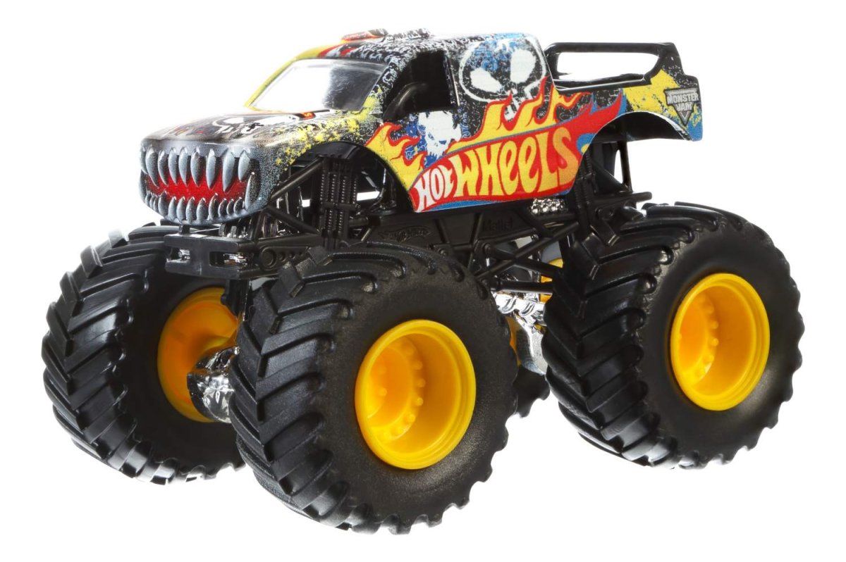 Включи hot wheels monster truck. Хот Вилс Monster Jam. Машина hot Wheels Monster Jam. Машинка Monster Jam 1:64, микс. Mattel hot Wheels fyk13 хот Вилс монстр трак тягач.