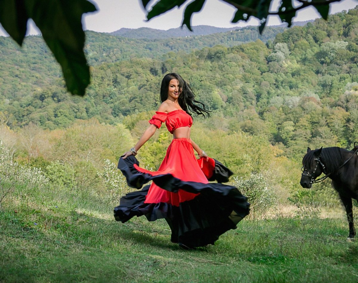 Цыганочка со спины