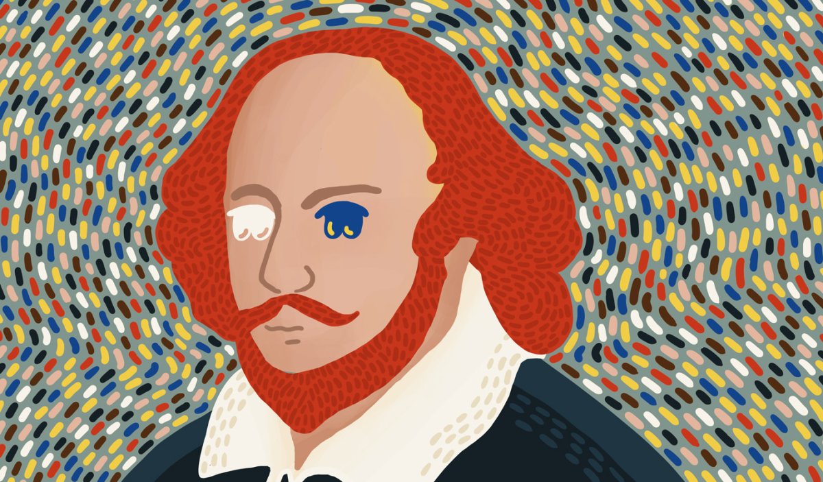 Шекспир надпись