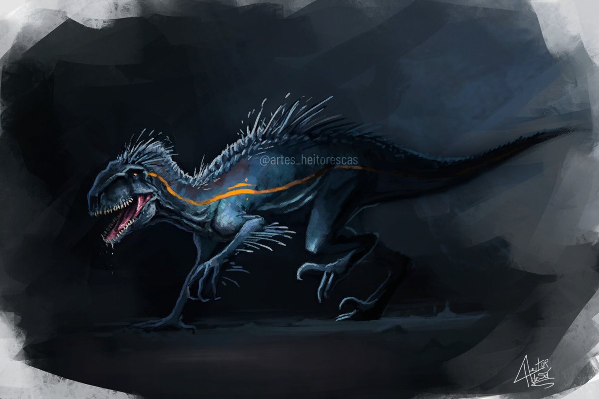 Блю и Индораптор и их дети