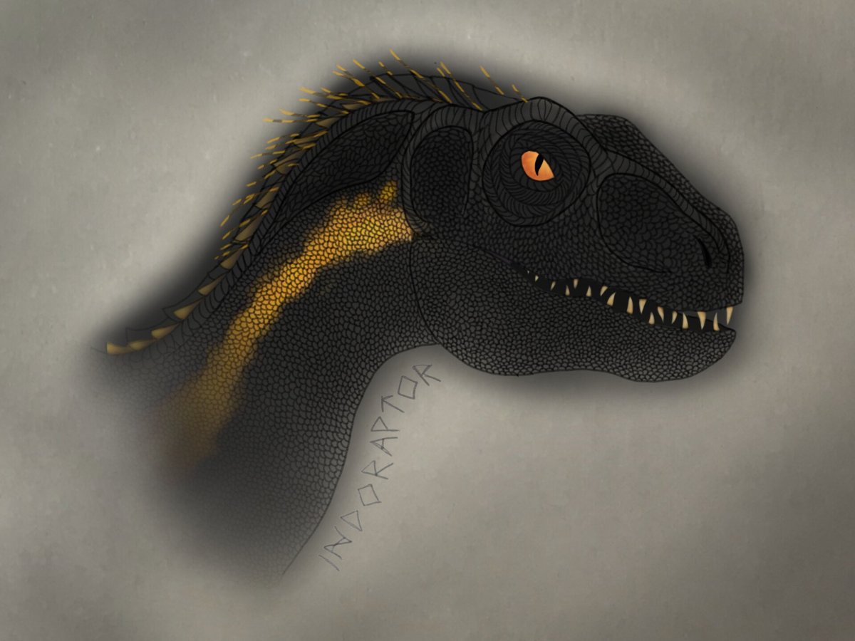 Индораптор против белого индораптора