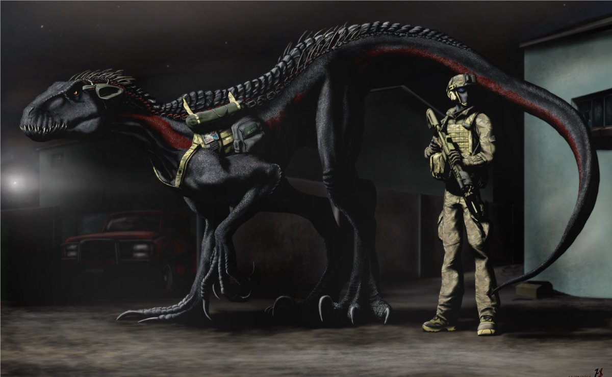 Мир Юрского периода 2 Индораптор и Блю