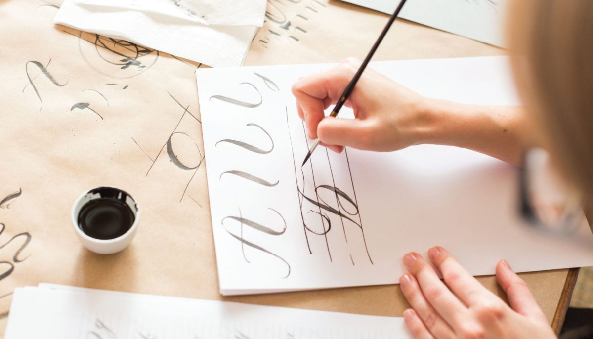 Каллиграфия типографика