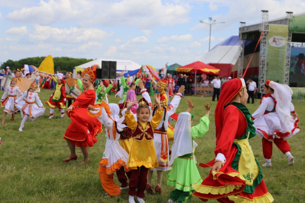 Татарстан праздник Сабантуй