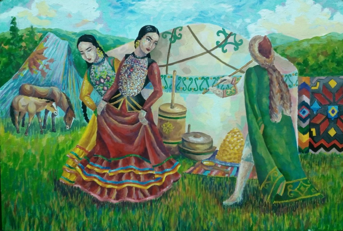 Национальный праздник татар Сабантуй