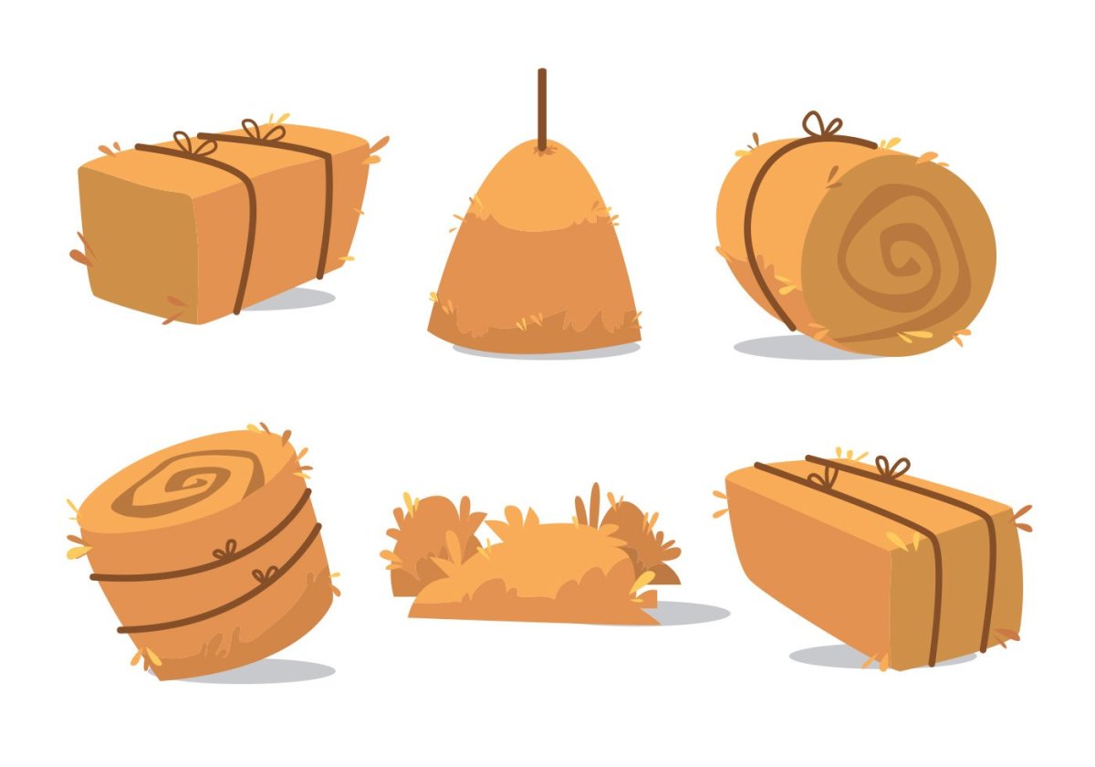 Нарисовать сено