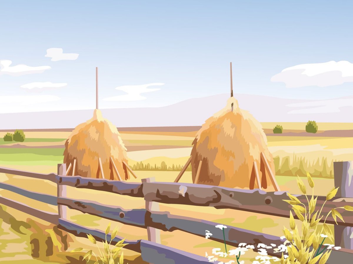 Мультяшный пейзаж