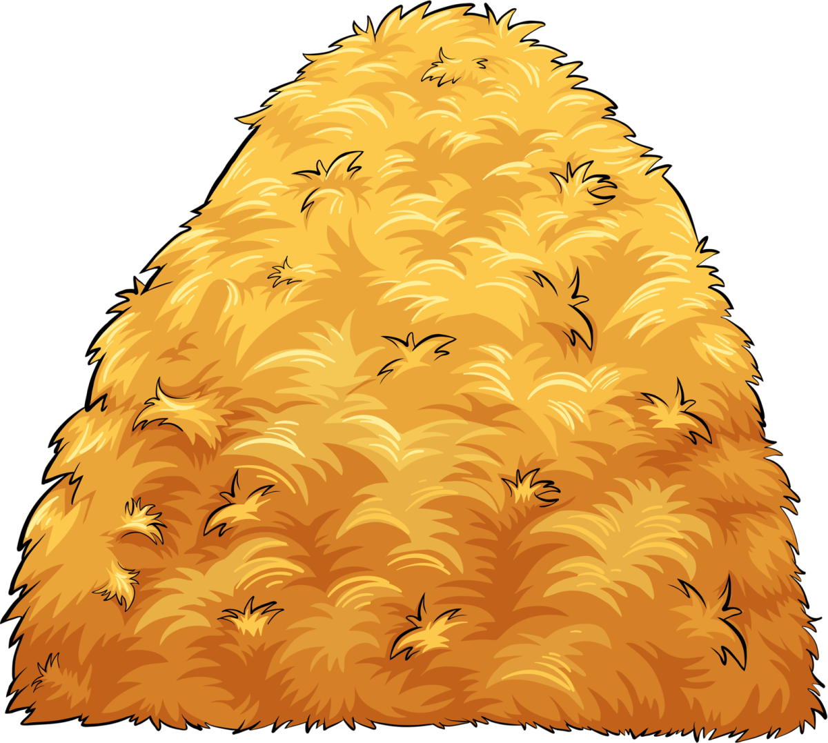 Стог сена для детей