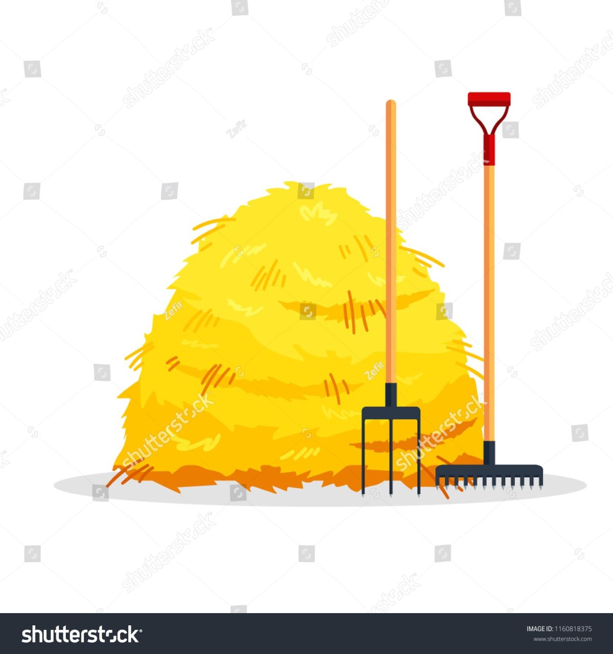 Сено рисунок